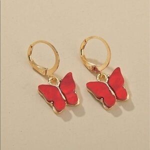 3/$30 ❤️ Butterfly Charm Earrings